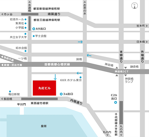 芙蓉懇談会事務局 周辺地図